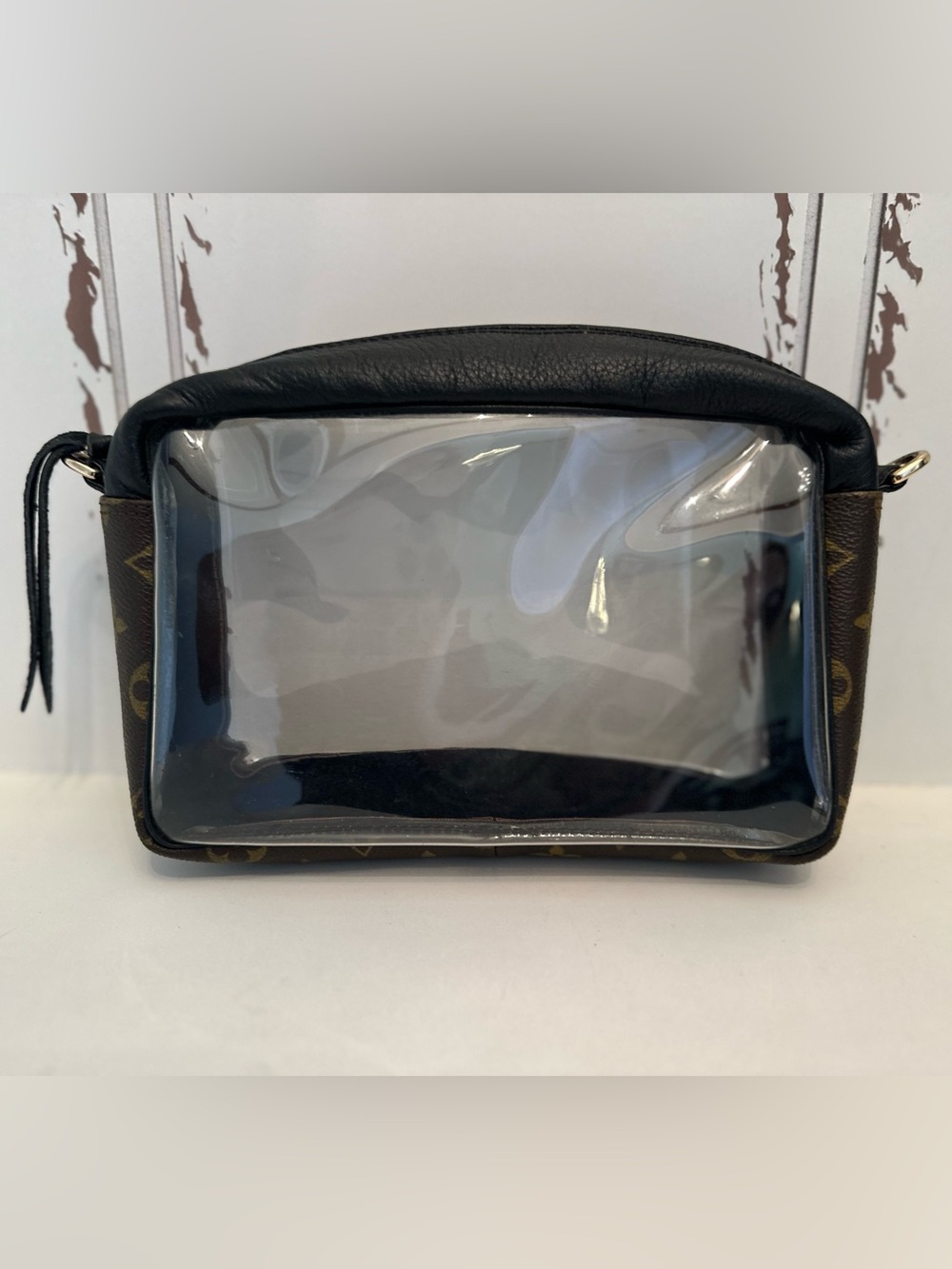 Custom Upcycled LV Stadium Bag